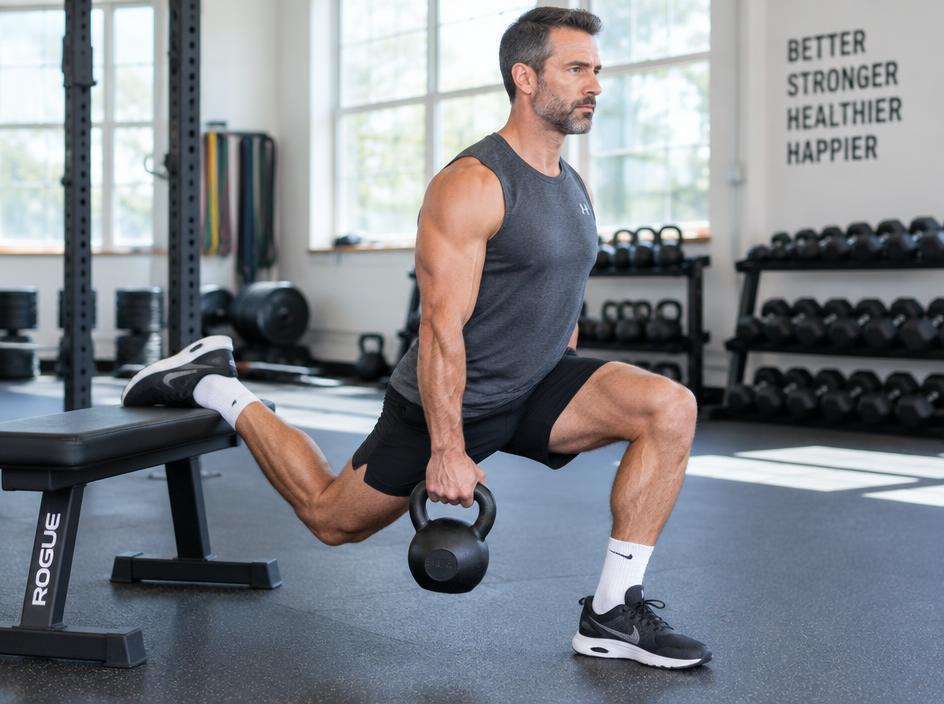 Bulgarian split squat