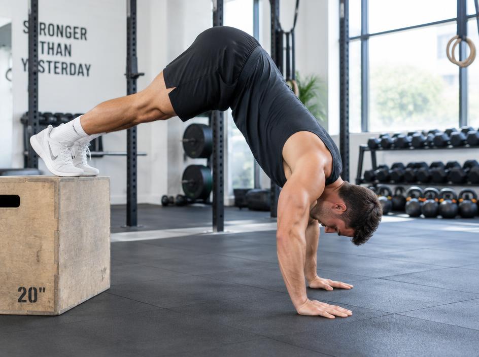 Pike push-up / HSPU negativo