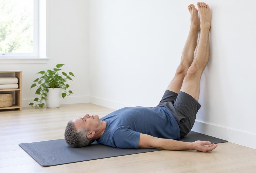 Legs up the wall